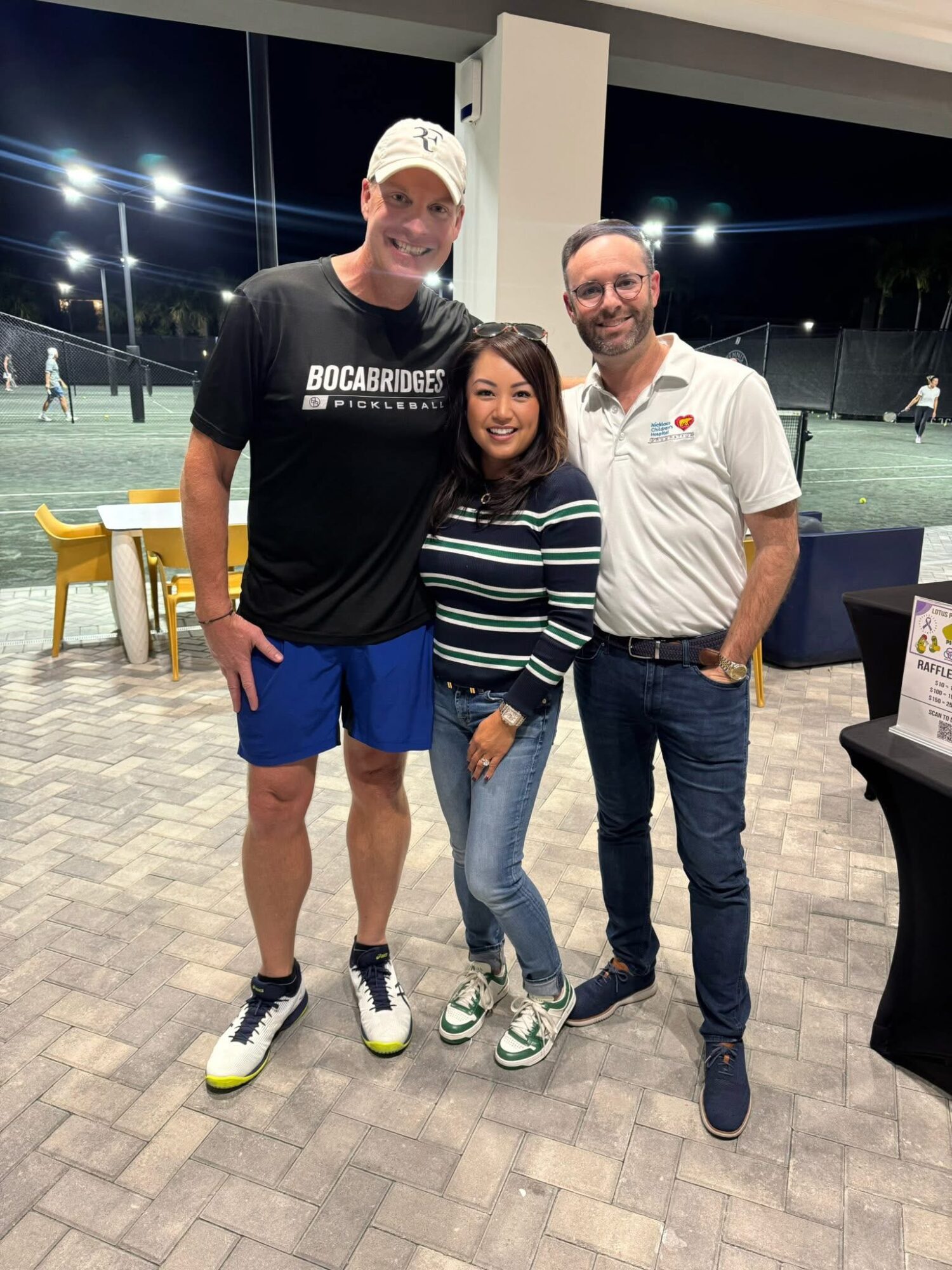 More moments from the Lotus Pickleball fundraiser community event